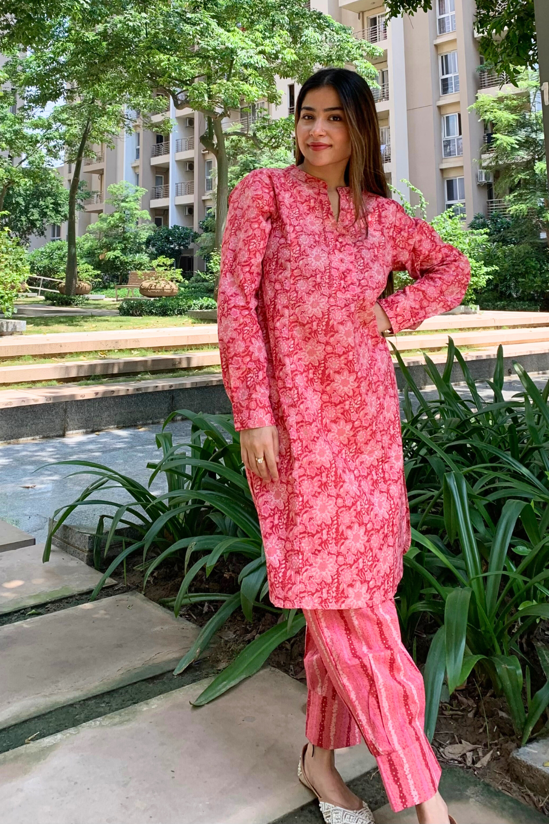 Ruby Pink Co-Ord Set