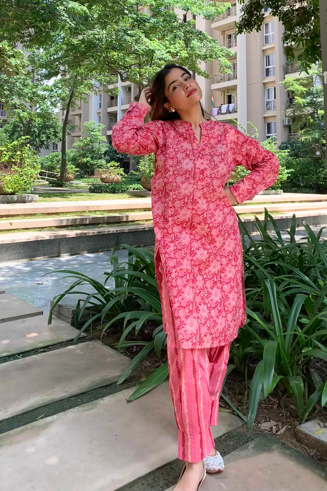 Ruby Pink Co-Ord Set