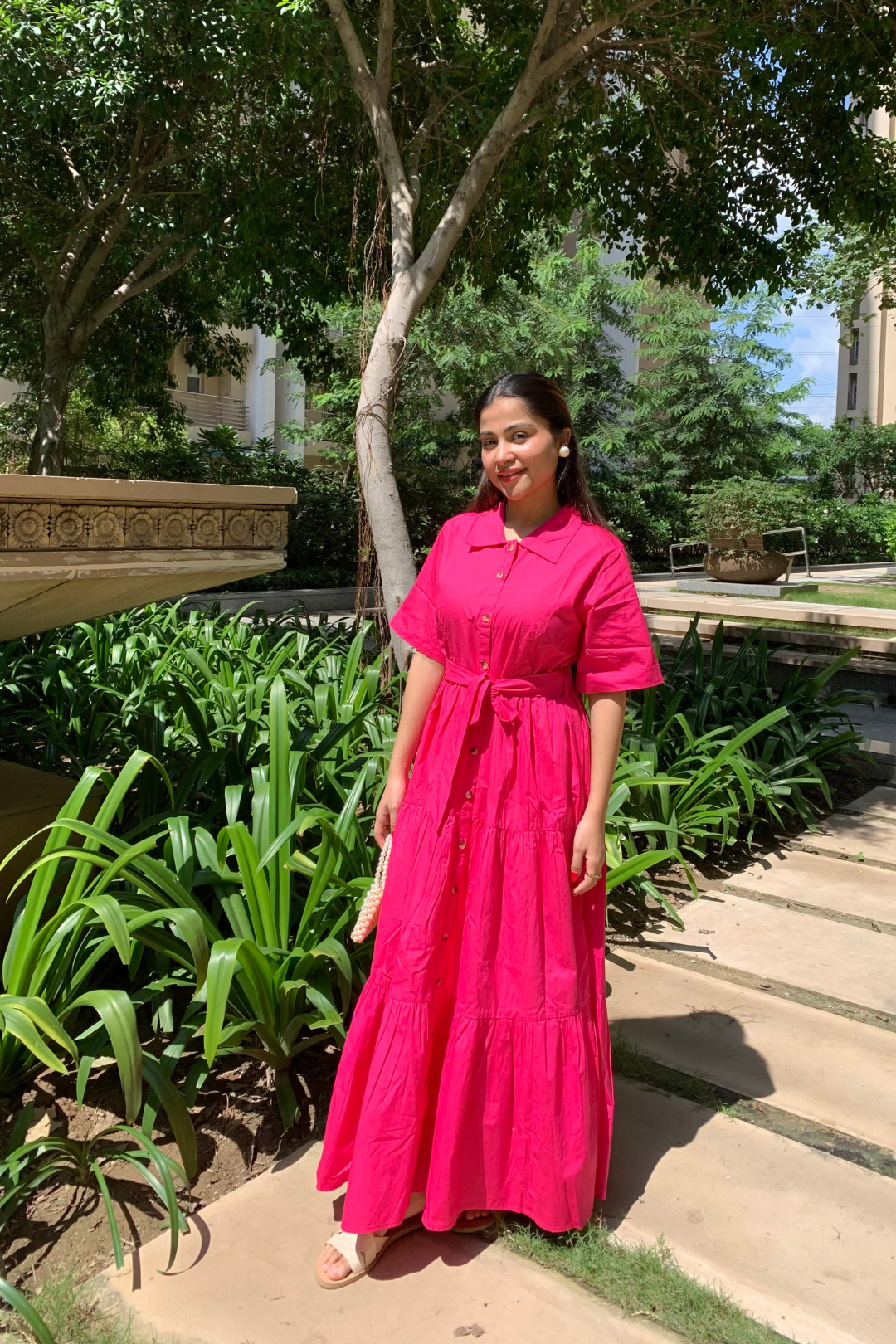 Pink Maxi Dress
