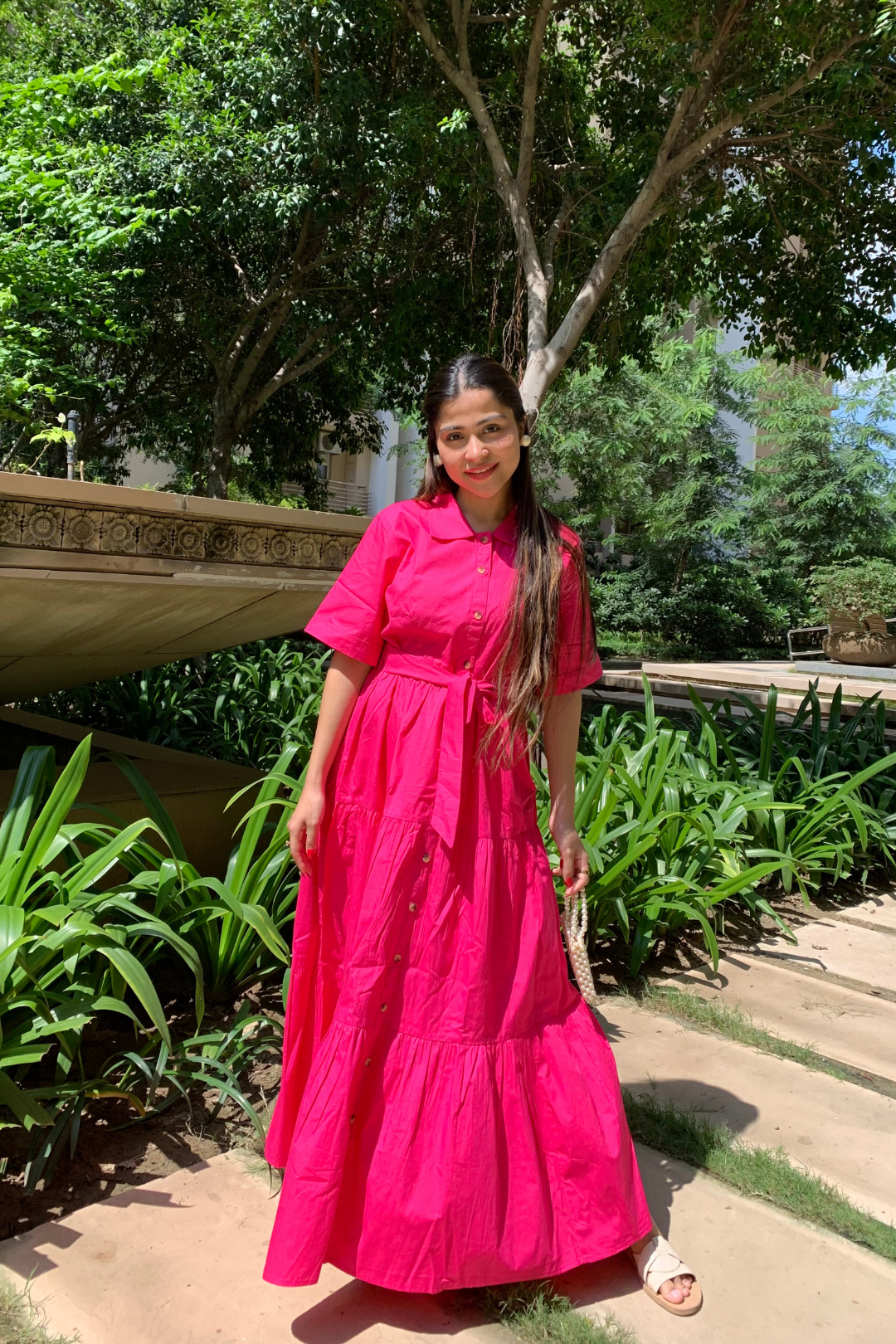 Pink Maxi Dress