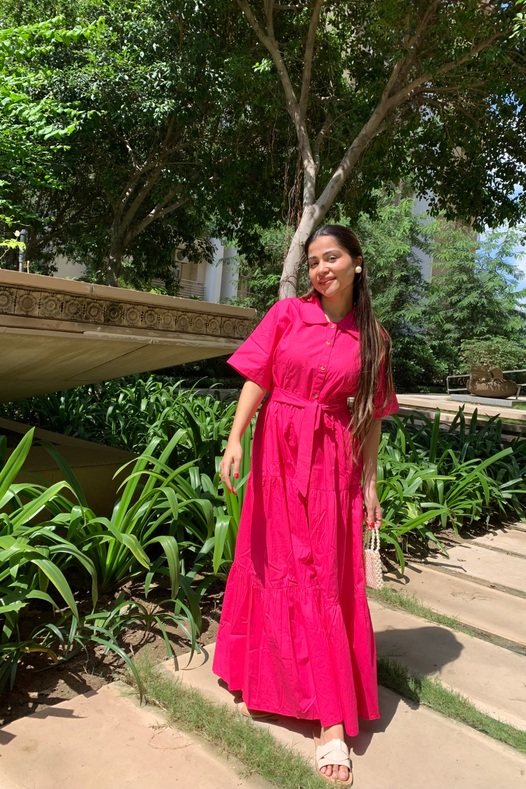 Pink Maxi Dress