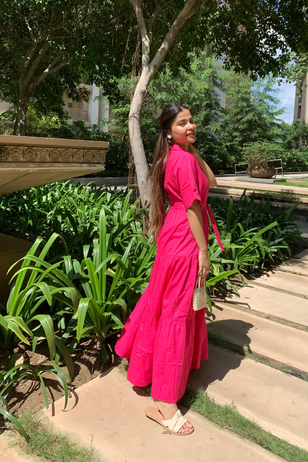 Pink Maxi Dress