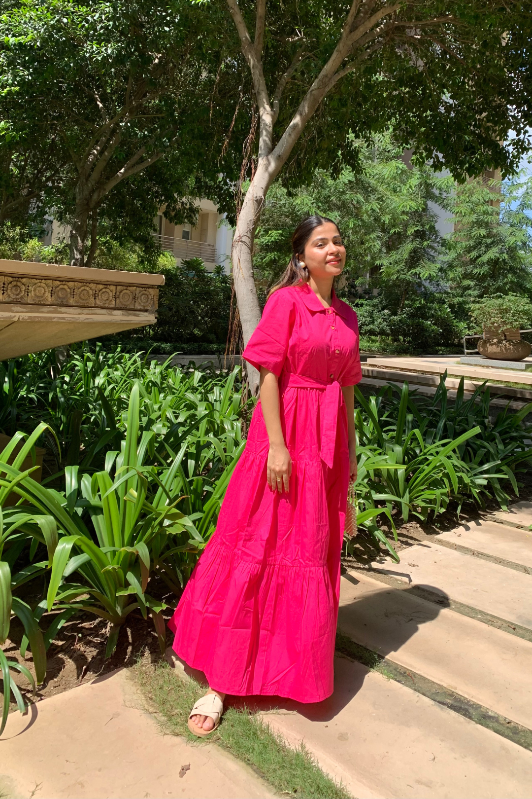 Pink Maxi Dress