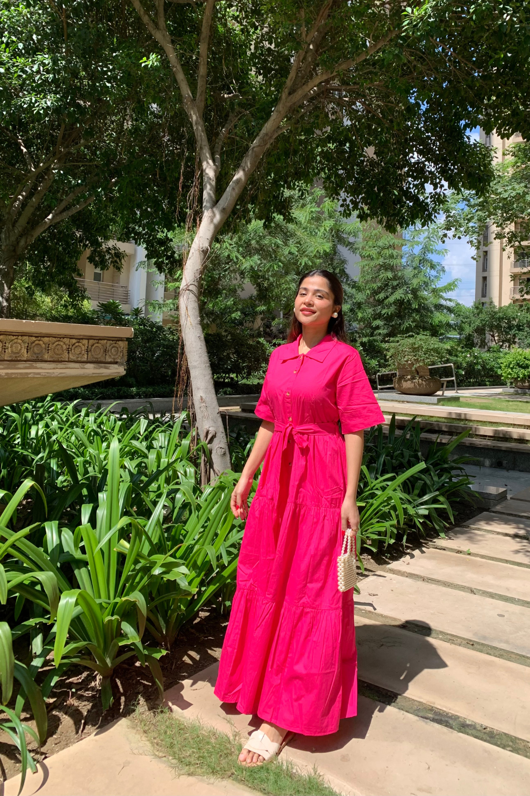 Pink Maxi Dress