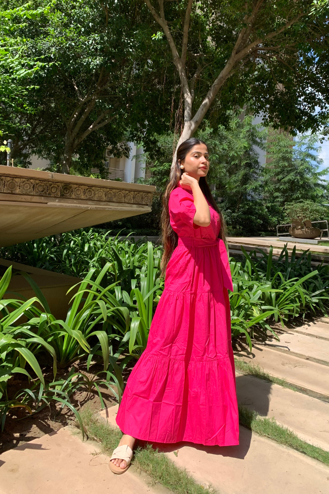 Pink Maxi Dress