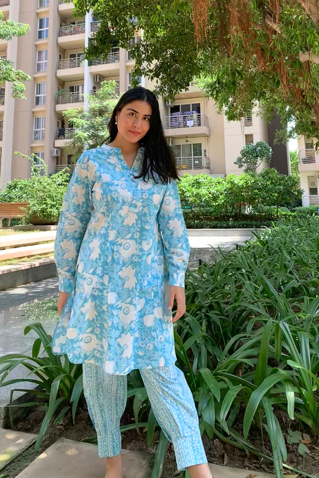 Sky Blue Co-Ord Set
